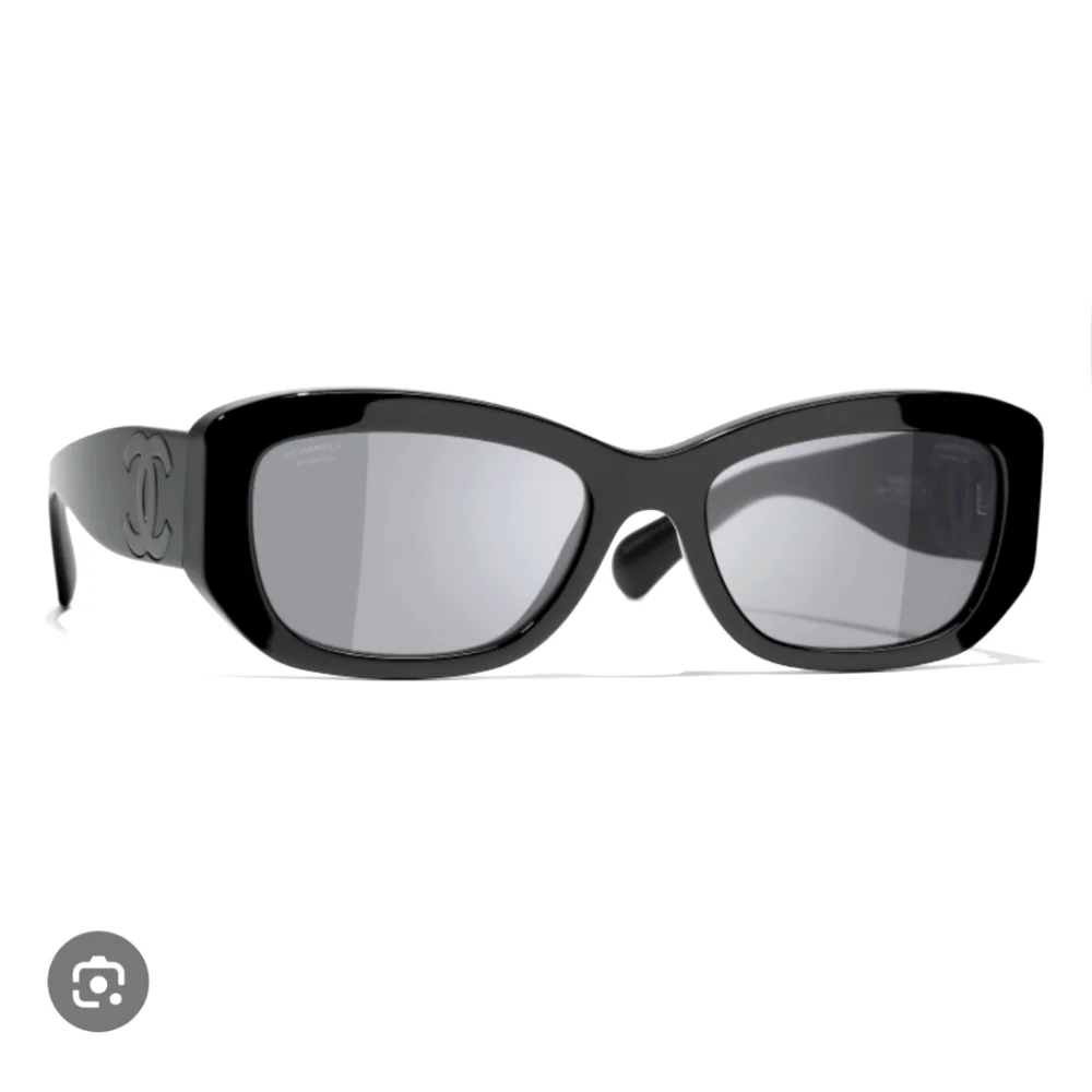 CHANEL CH5493A C.888/T8 Designer Sunglasses | Black Frame | Black & Grey Lenses - Picture 3 of 12